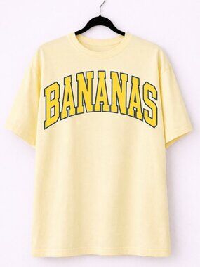 New Savannah Bananas Baseball Comfort Colors Butter Shirt, XL